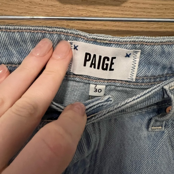 PAIGE Noella Relaxed Cut Off Shorts - Picture 5 of 5